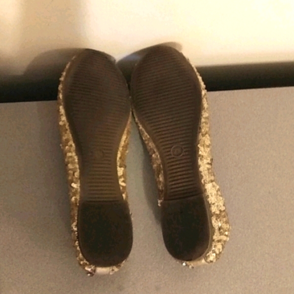 Mossimo Gold Sequin Flats - Picture 5 of 5